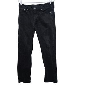 Levi’s 514 Straight Black Jeans Men’s 34x32